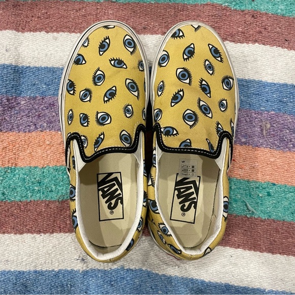 Vans Classic Slip On Looking Glass Blue Eyes - Picture 4 of 7